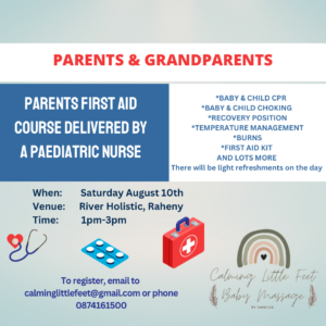 Parents and grandparents First Aid 10/08/2024