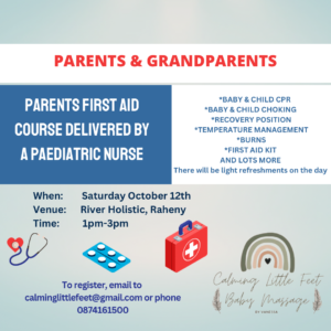 Parents and grandparents First Aid 12/10/2024